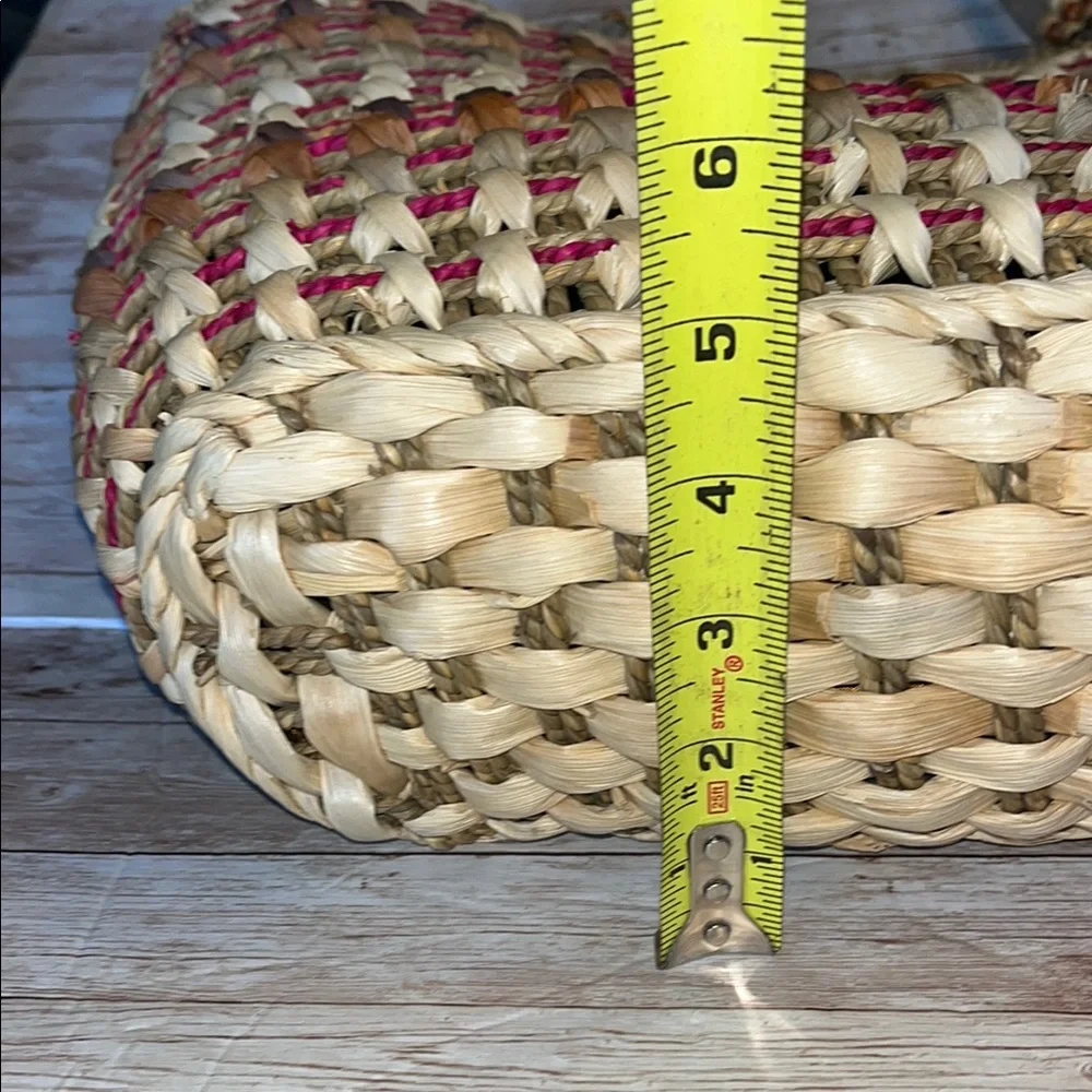 Sun-N-Sand Woven Straw Tote Bag - Multicolor